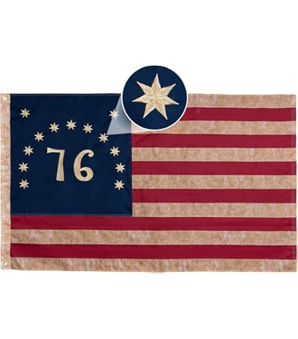 Amazon.com : 76 Bennington Vintage Flag 3x5ft Oxford Polyester